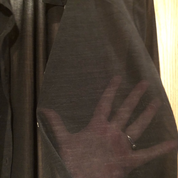 Sheer Black Blouse - Picture 5 of 8